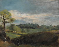 John Constable East Bergholt Common