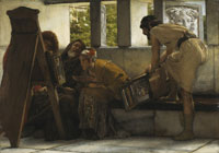 Lawrence Alma-Tadema A Roman studio