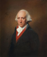Lemuel Francis Abbott Portrait of Warren Hastings (1732-1818), half-length, in a blue coat