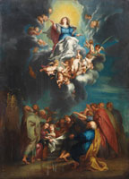 After Peter Paul Rubens The Assumption of the Virgin