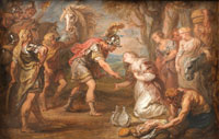 Circle of Peter Paul Rubens The Meeting of David and Abigail