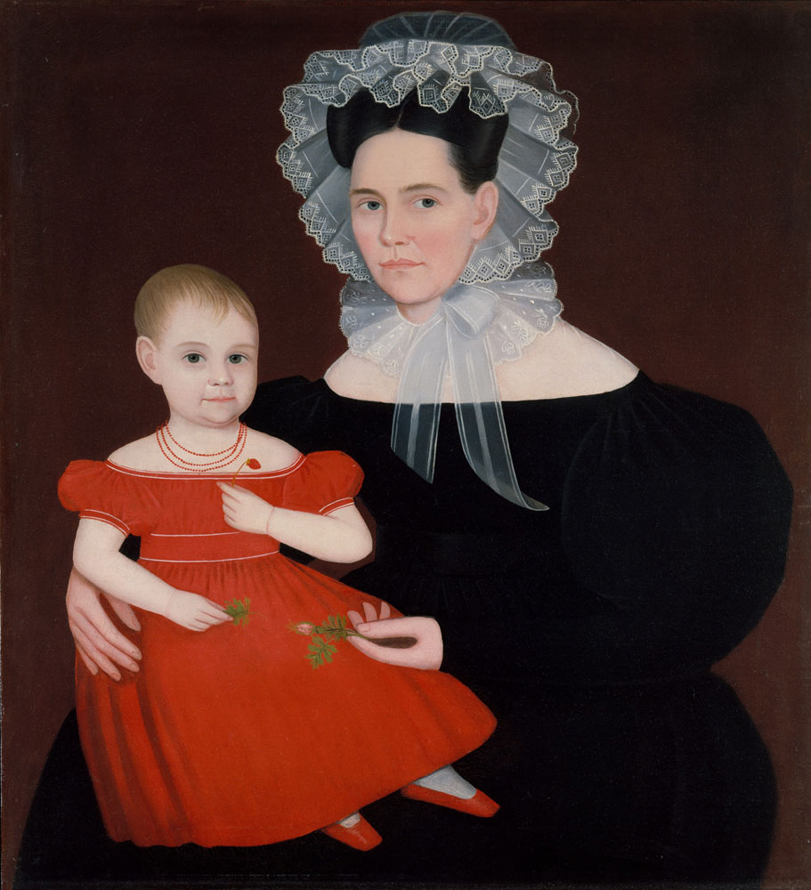 Ammi Phillips - Mrs. Mayer and Daughter