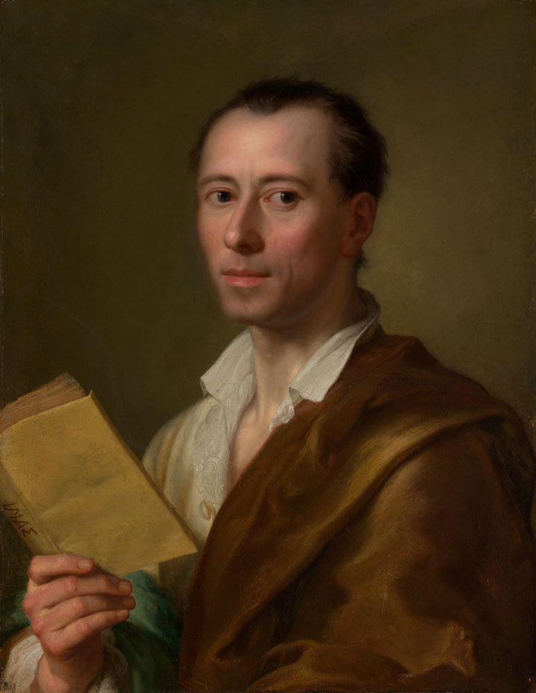 Anton Raphael Mengs - Johann Joachim Winckelmann (1717-1768)