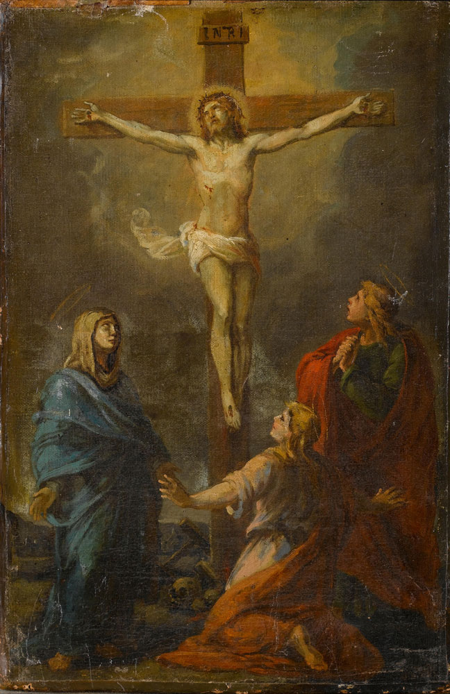 Follower of Charles Le Brun - The Crucifixion