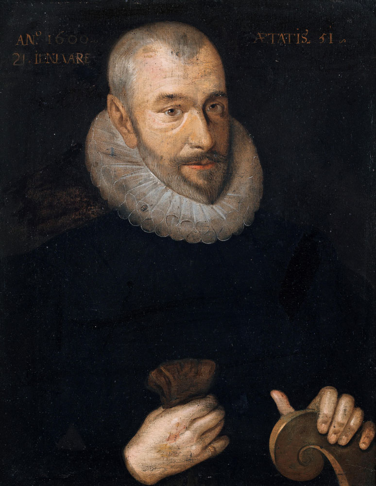 English School - Portrait of a gentleman, said to be Sir Thomas Mead, bust-length,
