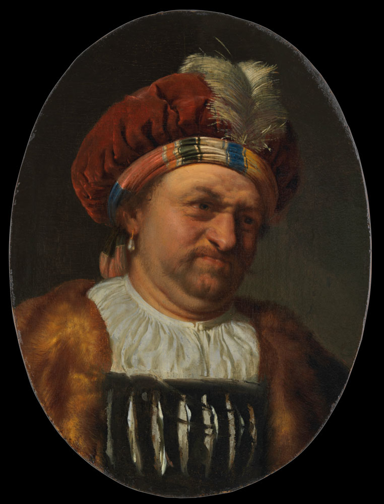 Frans van Mieris the Elder - Self-Portrait in Fanciful Dress