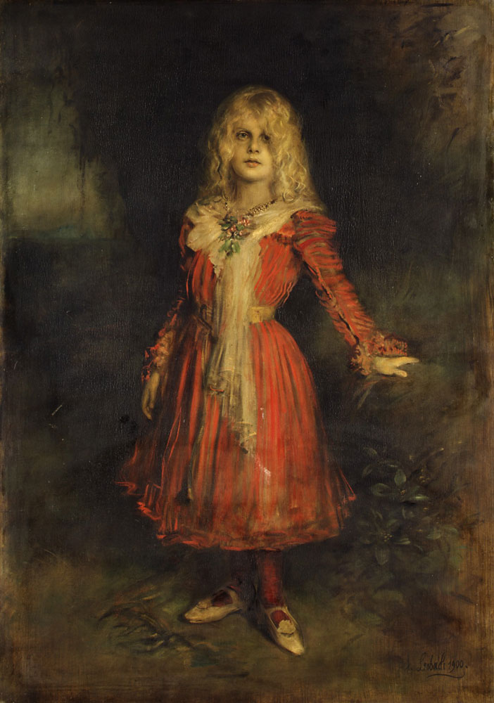 Franz von Lenbach - Marion Lenbach (1892-1947), the Artist's Daughter