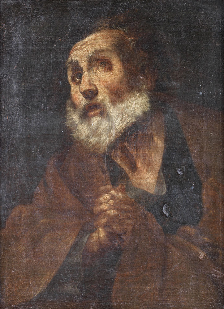 Follower of Guido Reni - Saint Peter
