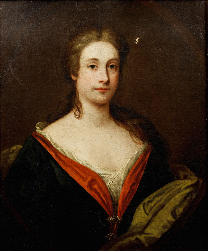 Follower of Hermann van der Mijn - Portrait of a lady