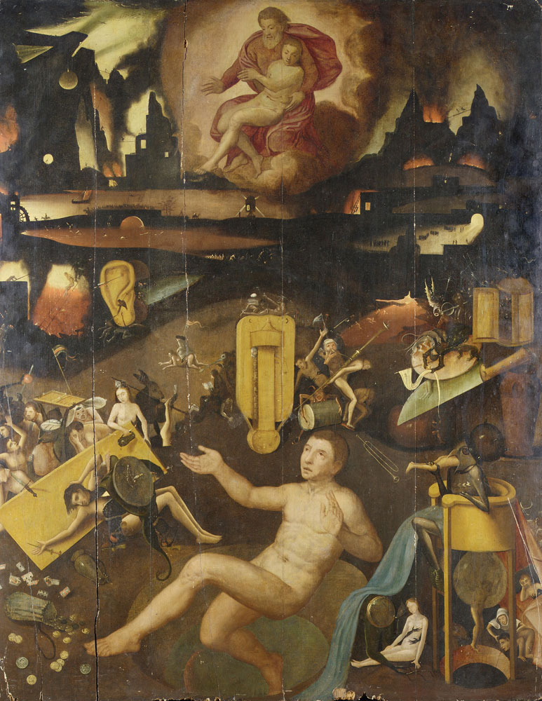 Attributed to Jan Mandyn - A Vision of Hell, possibly the Vision of Tundale