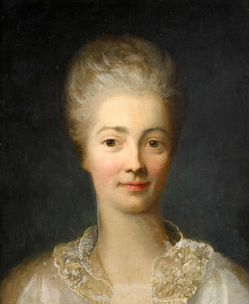 Attributed to Johann Friedrich August Tischbein - Portrait of a lady