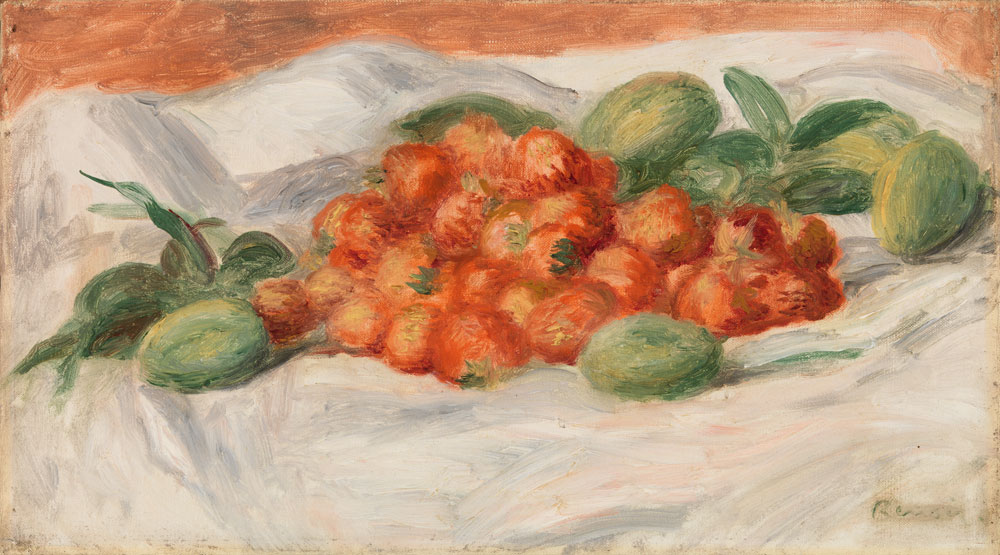 Pierre-Auguste Renoir - Strawberries and Almonds