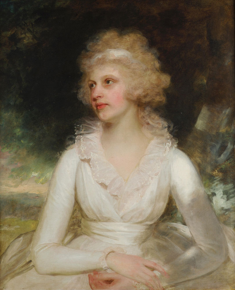 William Beechey - Portrait of a lady, said to be Mrs Daniel Raymond Barker