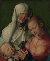 Albrecht Dürer Virgin and Child with Saint Anne