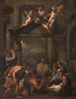 After Nicolas Poussin The Adoration of the Shepherds