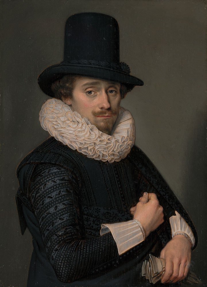 Adriaen van de Venne - Self-Portrait
