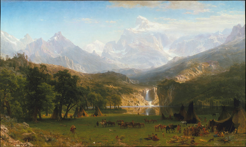 Albert Bierstadt - The Rocky Mountains, Lander's Peak