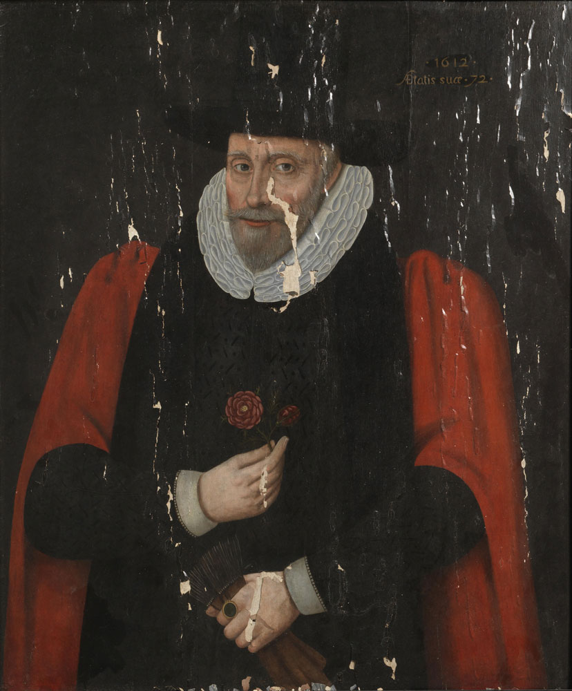 English School - Portrait of a gentleman, said to be Alderman Rose Senior, of Salisbury