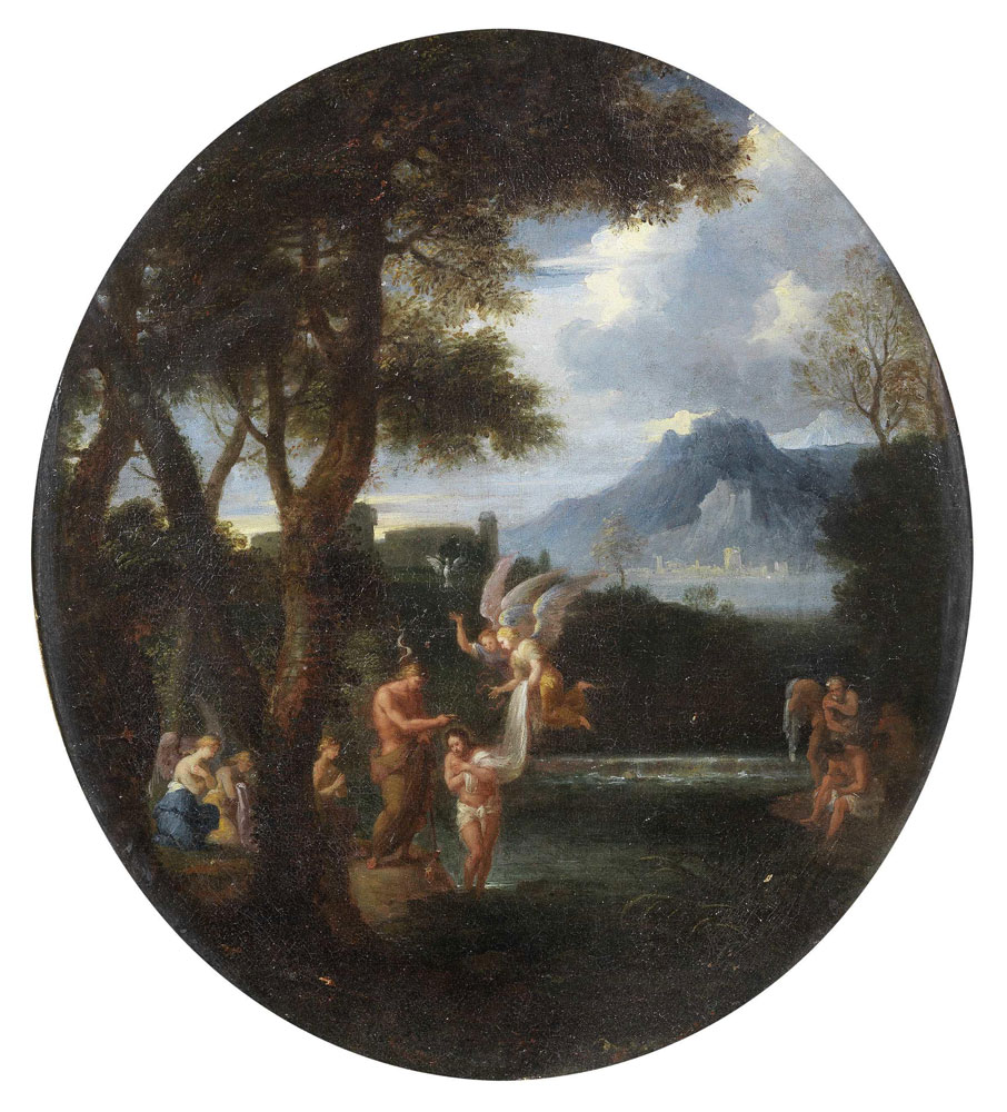 French School - The Baptism of Christ