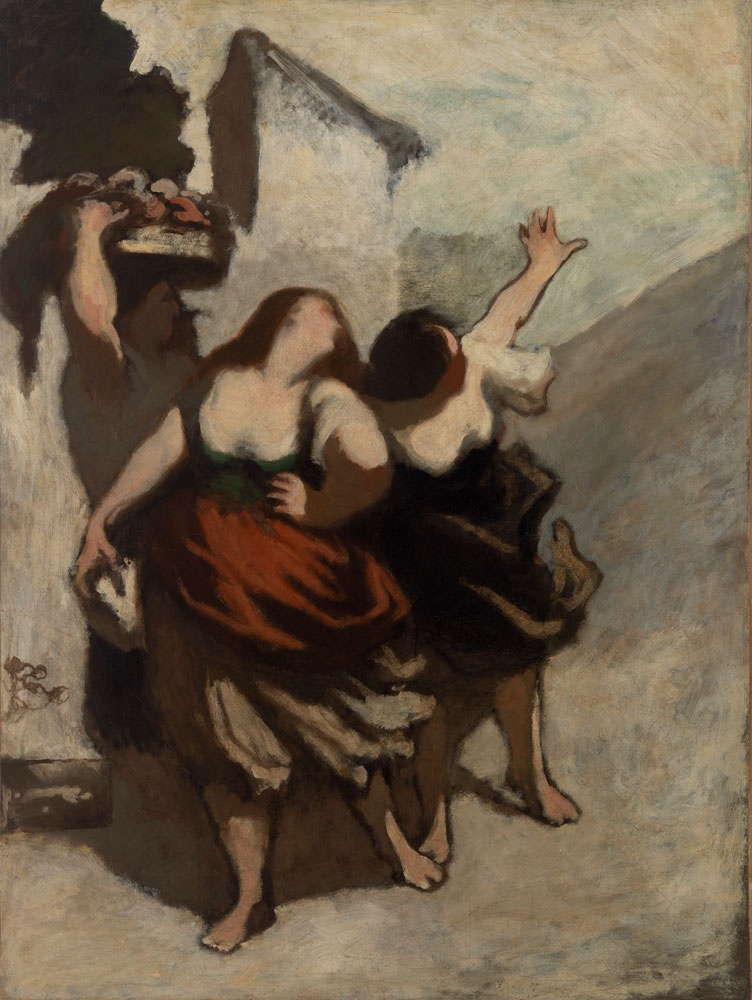 Honoré Daumier - The Ribalds