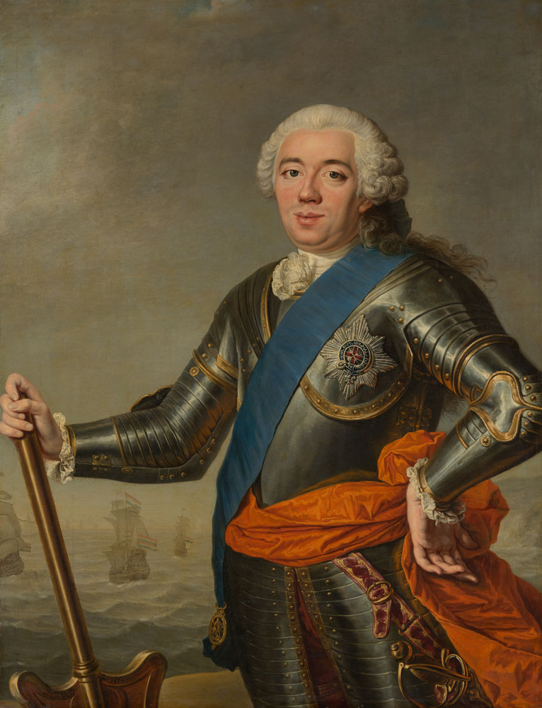 Jacques-André-Joseph Aved - Posthumous Portrait of William IV (1711-1751)