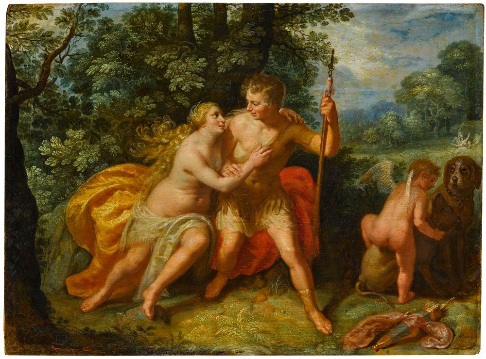 Paulus Moreelse - Venus and Adonis