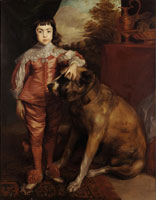 After Anthony Van Dyck Portrait of Charles, Prince of Wales, later King Charles II