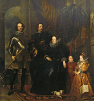 Anthony van Dyck The Lonellini Family