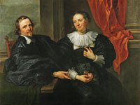 Anthony van Dyck Portrait of a Married Couple