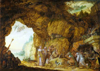Claes Jacobsz. van der Heck Temptation of Saint Anthony
