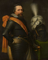 Jan Anthonisz. van Ravesteyn and Studio Portrait of an Officer, presumably Anthonis van Utenhoven (d. 1625)