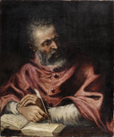 Attributed to Leandro Bassano Portrait of a cardinal