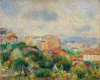 Pierre-Auguste Renoir View From Montmartre