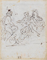 Pietro Dandini Three Classical Figures