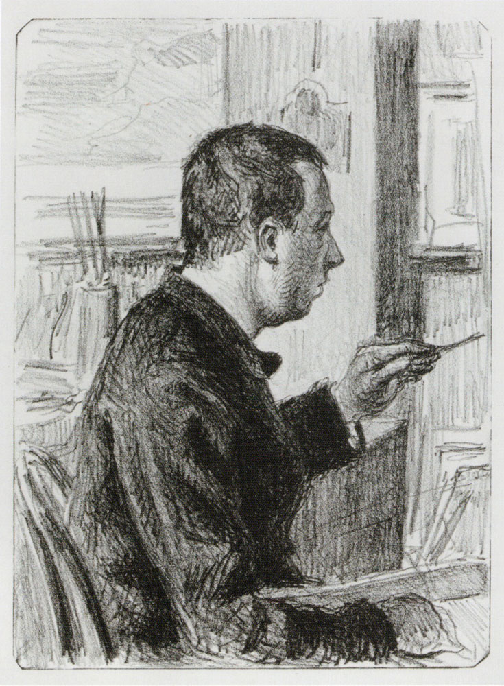 Maximilien Luce - Portrait of Paul Signac