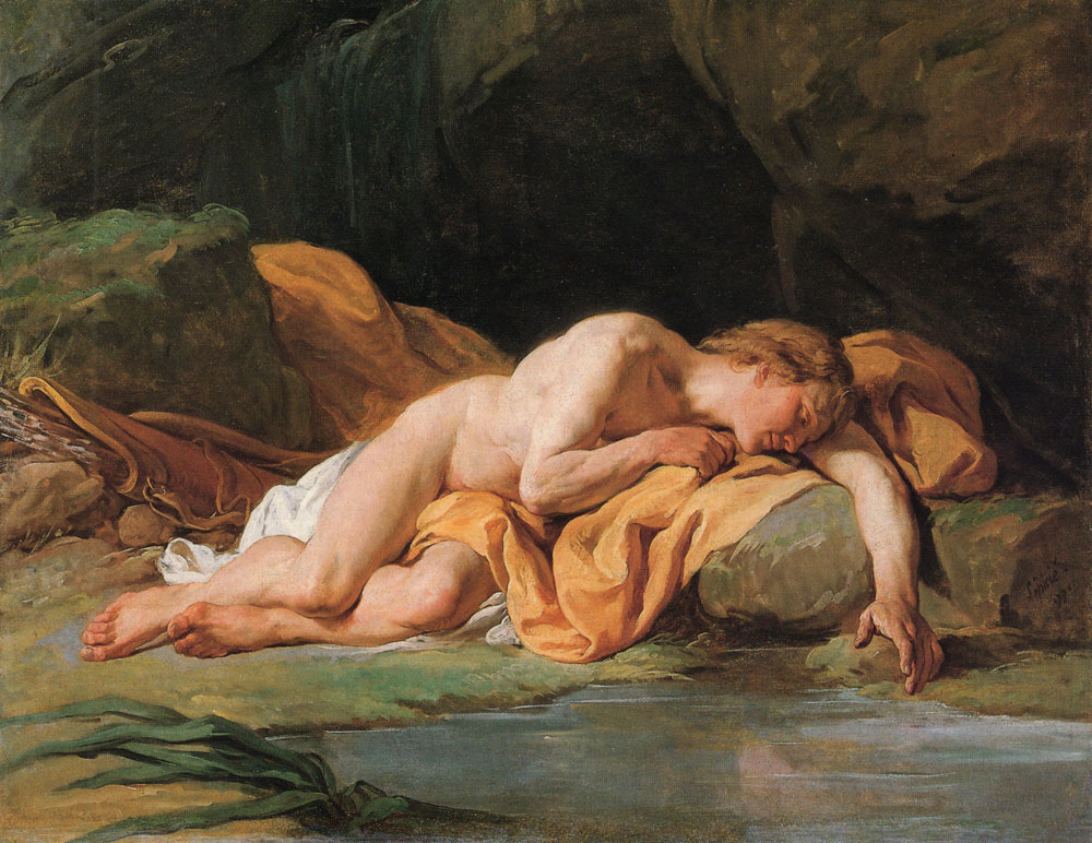 Nicolas-Bernard Lépicié - Narcissus