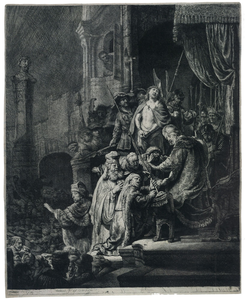 Rembrandt and Jan Gillisz. van Vliet - Ecce Homo
