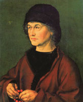 Albrecht Dürer Portrait of His Father, Albrecht Dürer the Elder