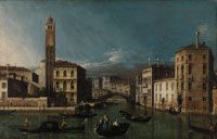 Canaletto Grand Canal: San Geremia and the Entrance to the Cannaregio