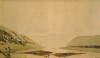 Caspar David Friedrich Mountainous River Landscape