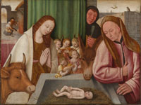 Manner of Jheronimus Bosch Nativity