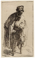 Rembrandt Beggar with a Wooden Leg