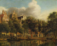 Jan van der Heyden - The Herengracht, Amsterdam