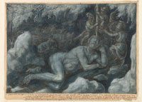 Johannes Stradanus Ulysses and the Cyclops Polyphemus