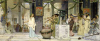 Lawrence Alma-Tadema The vintage festival