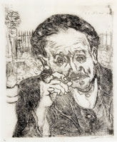 Vincent van Gogh Portrait of Dr. Gachet (Man with a Pipe)