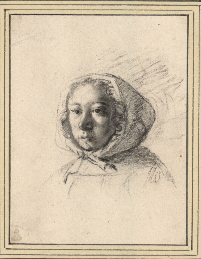 Moses ter Borch - Head of a Young Woman