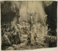 Rembrandt The Three Crosses