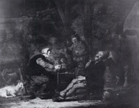Benjamin Gerritsz. Cuyp Interior with smoking and drinking figures