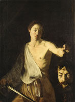 After Caravaggio - David with the Head of Goliath